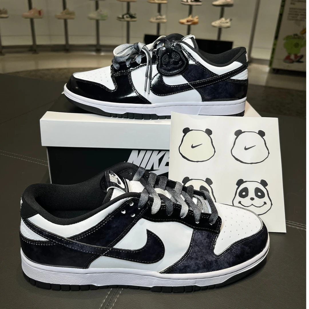 NIKE/耐克【DUNK40周年限定款】黑白熊猫复古潮流休闲板鞋HQ1965100