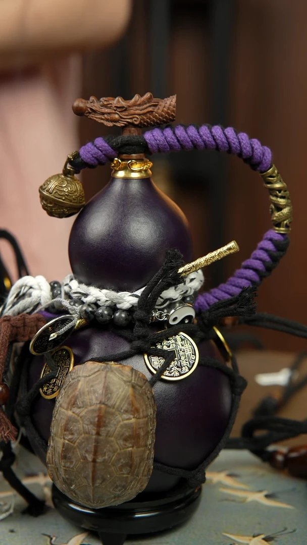 161 号500ml左右非遗大漆酒葫芦