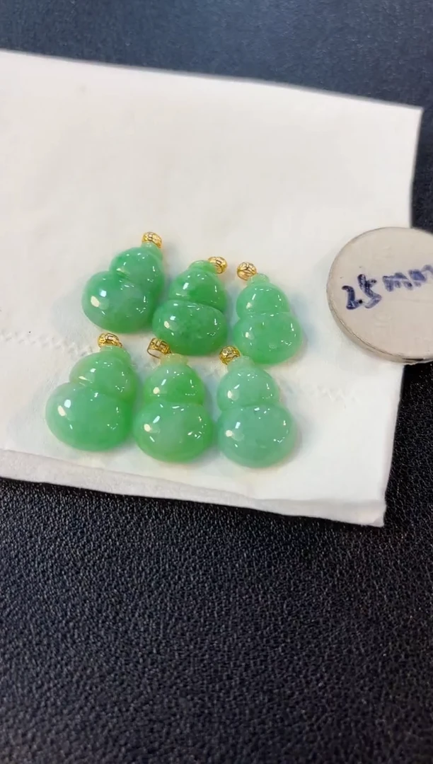 【闪购商品】翡翠颈饰18K金镶嵌缅料A货/多样性发货/一件