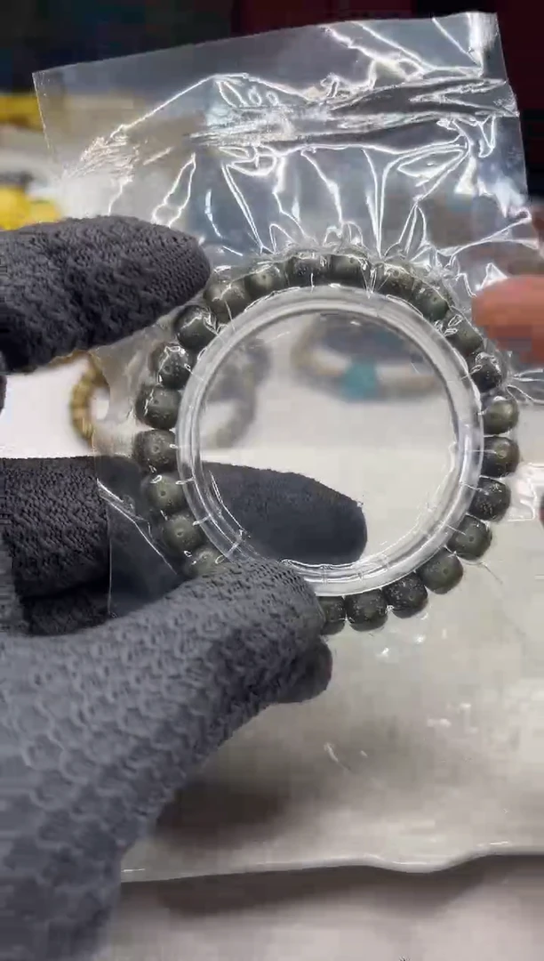 手串星月菩提星月菩提大放送墨翠绿幽灵