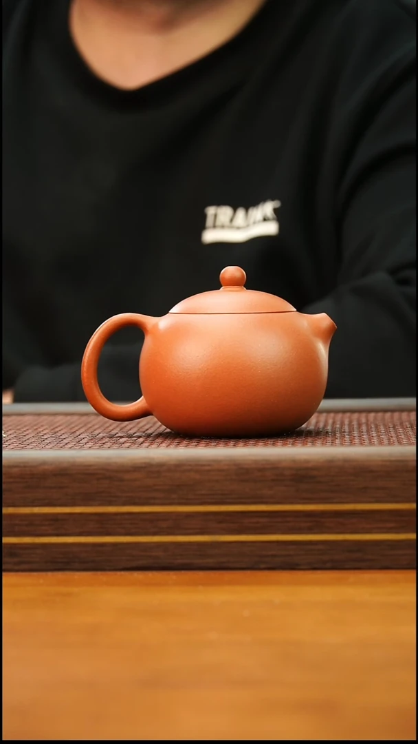 茶壶紫砂微*宜兴紫砂原矿无添加