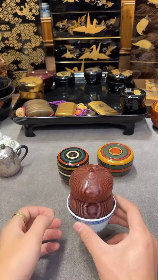 茶枣  大漆漆器大漆漆器