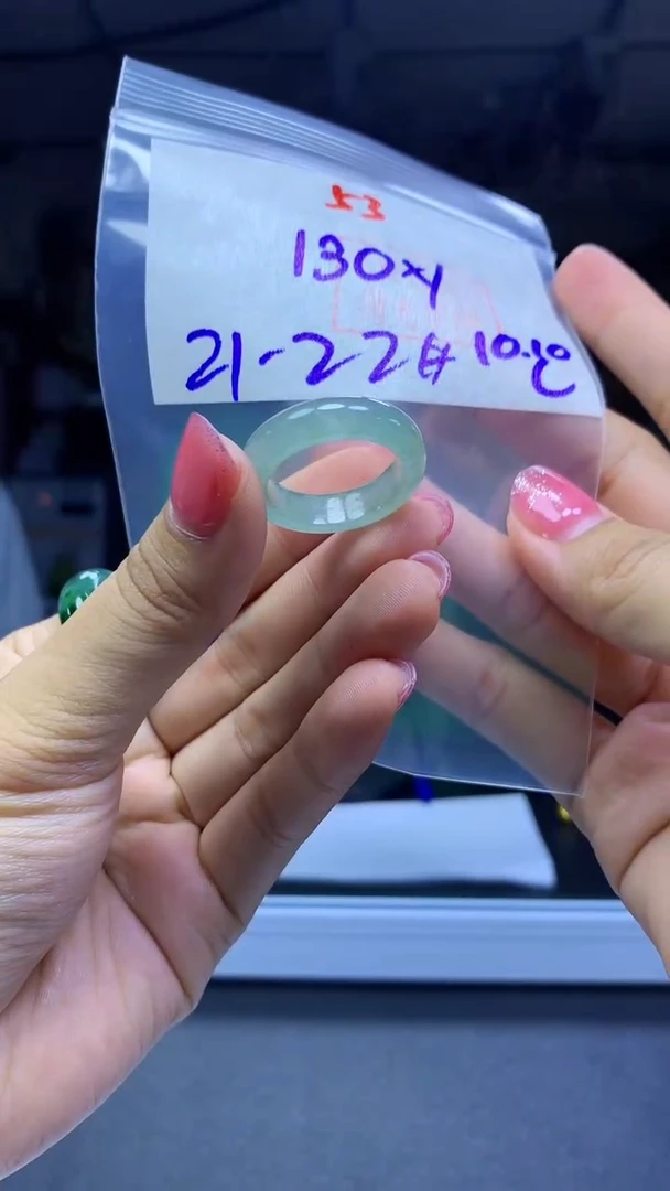 未镶嵌定制翡翠戒圈#130元-毛货需精细抛光