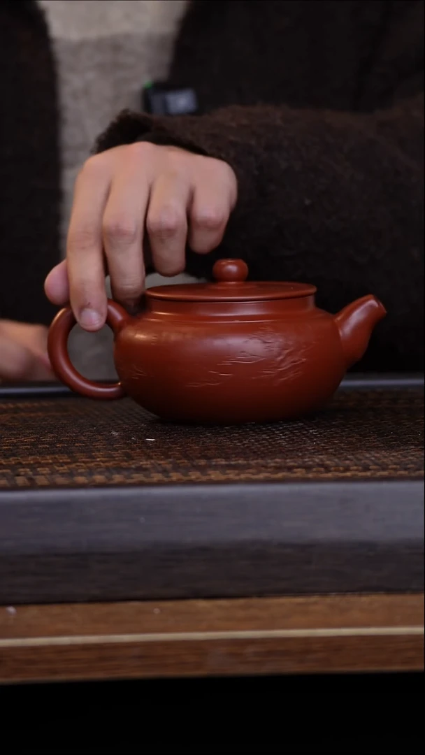 茶壶紫砂宜兴手工原矿紫砂壶001