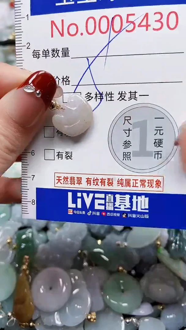 【闪购商品】翡翠颈饰未镶嵌闪购00005430