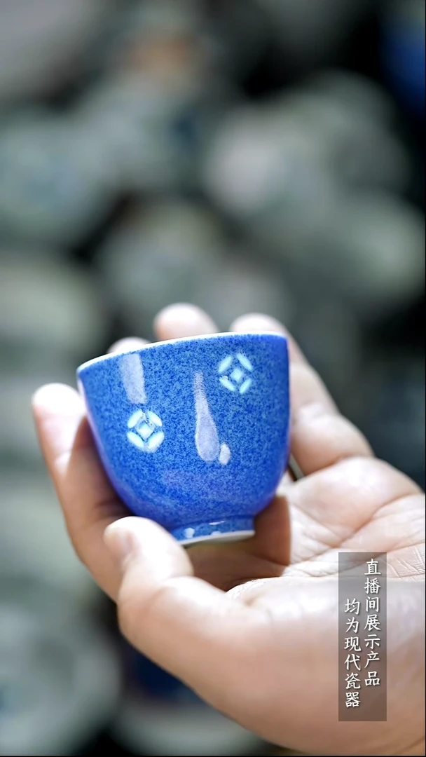 Y065诚意十足的直播间 茶具