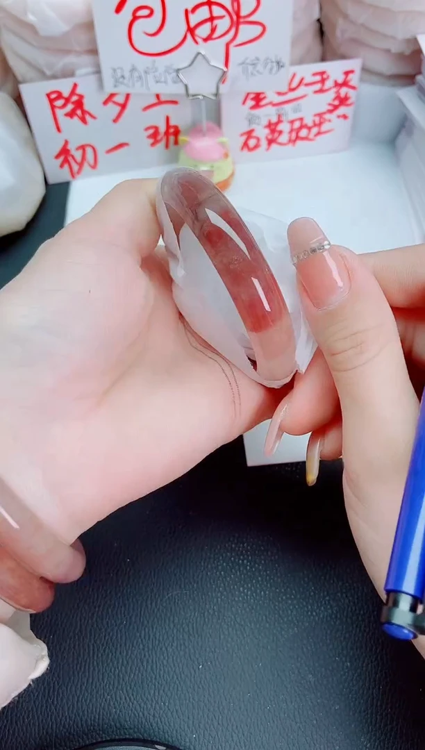 【闪购商品】石英质玉手镯未镶嵌K34-56-57