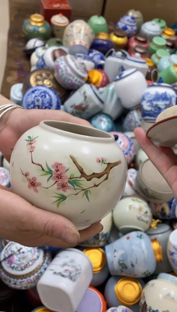 孤品茶叶罐密封罐储物罐直播间临时链接浮力