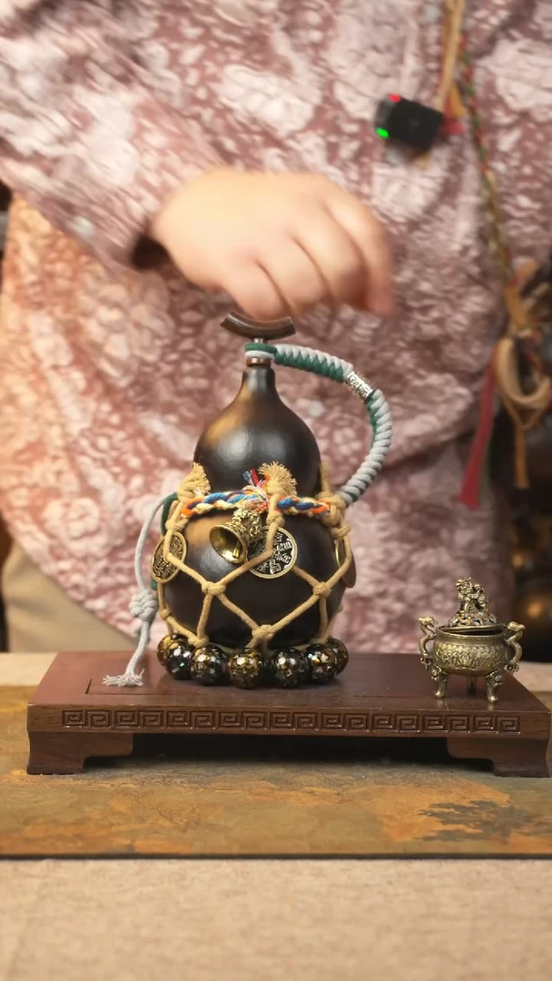 【闪购商品】455大漆葫芦一物一拍记葫堂出品