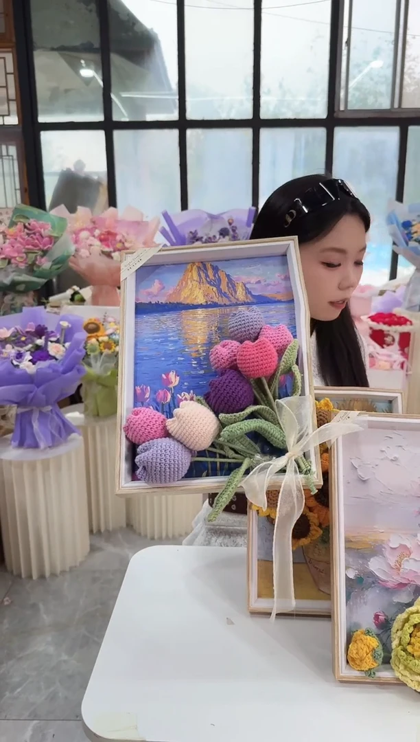 非遗手工定制花束，孤品清仓！！