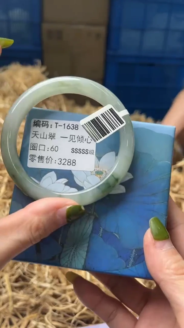 未镶嵌手镯石英质玉t1638