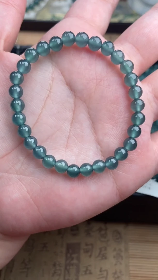 【闪购商品】翡翠手链未镶嵌多样性发货30颗卡6