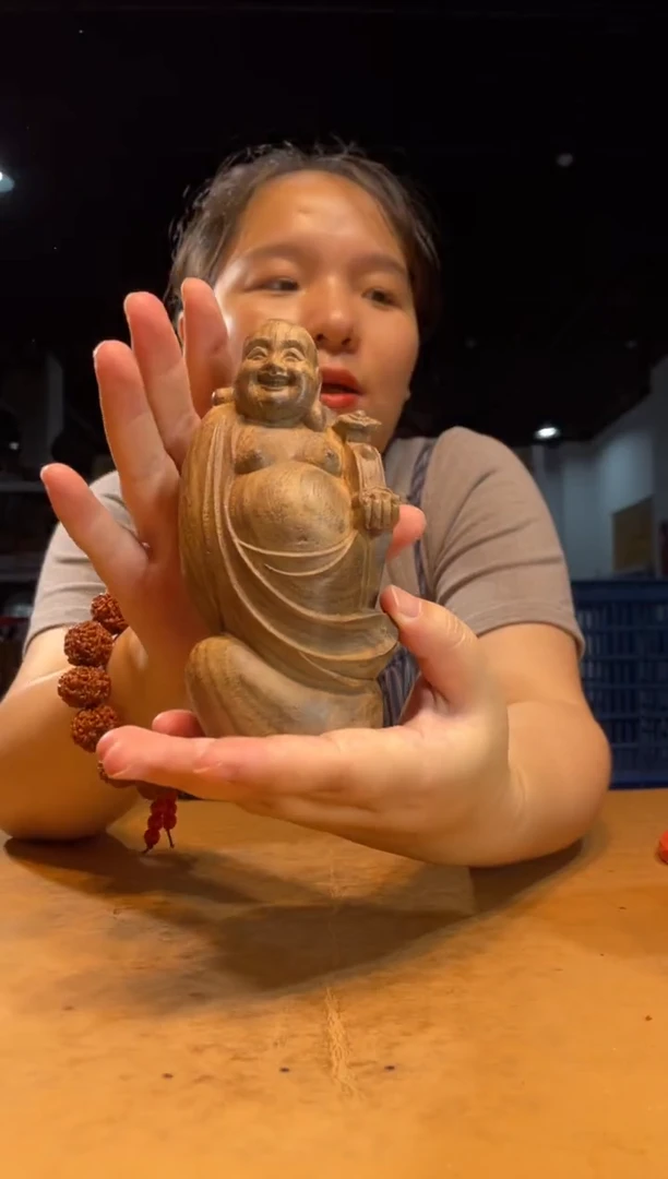 风车木（黑檀木）其他（ 直播推荐 ）如意弥勒