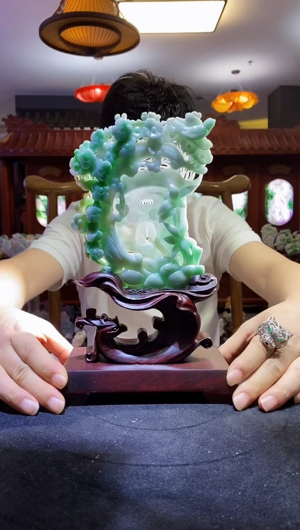 定制翡翠未镶嵌03/0630/W/花