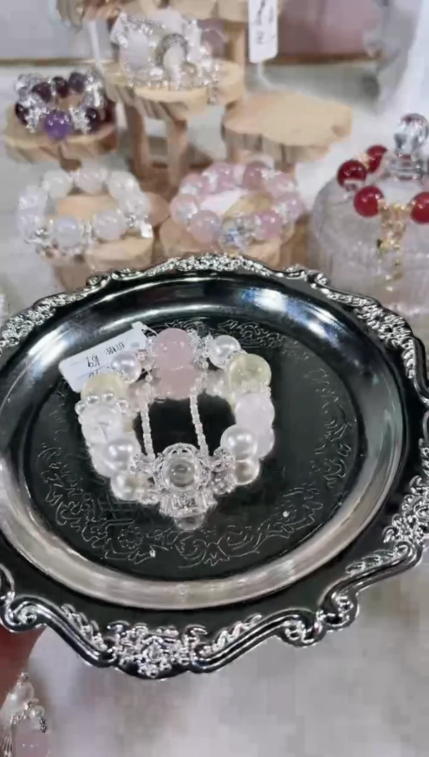 【闪购商品】水晶手链未镶嵌天然水晶默认微瑕 多样性发货发其一