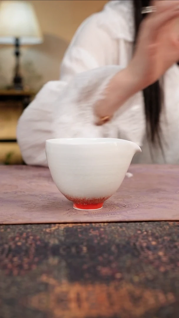 杯景德镇陶瓷杯碗柴烧多人