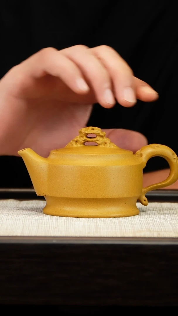 茶壶紫砂黄金段磐石