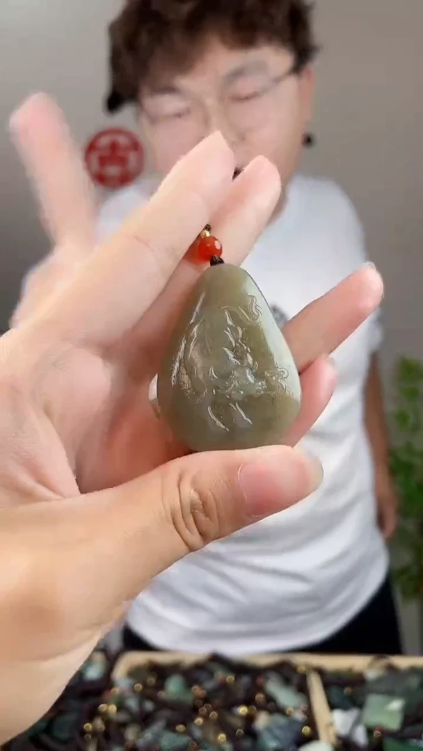 和田玉未镶嵌挂件拍一发一，多样性发货