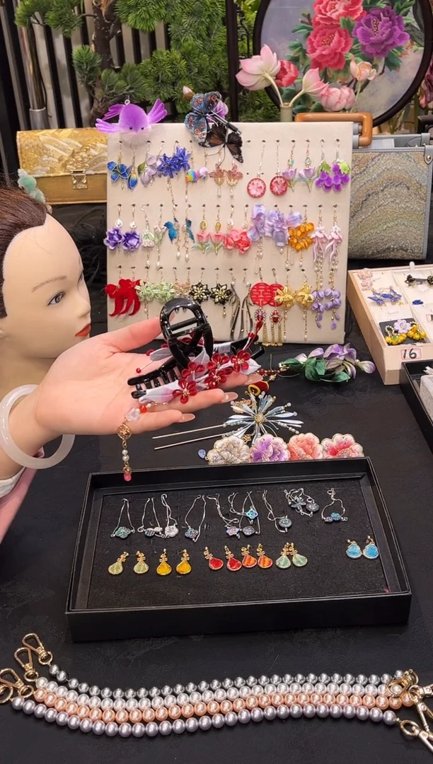 织绣玥*非遗手工苏绣饰品