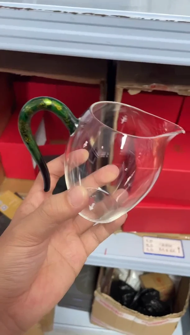 大漆公杯/绿金
