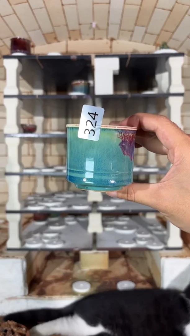 杯精品窑变钧瓷茶器