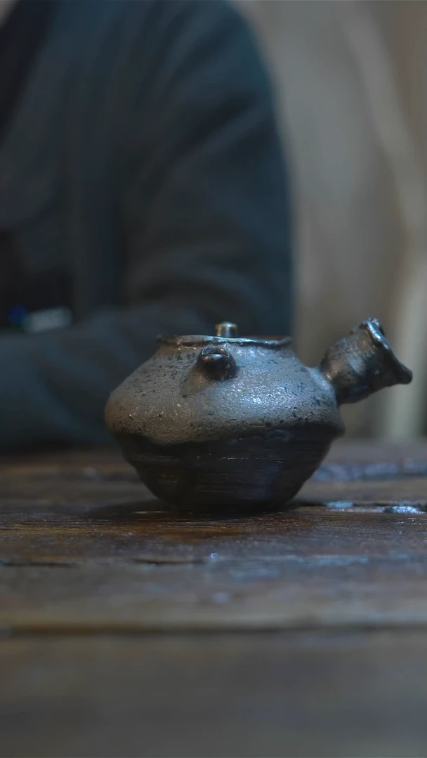 诧寂美学手作横手急须 执壶 150CC