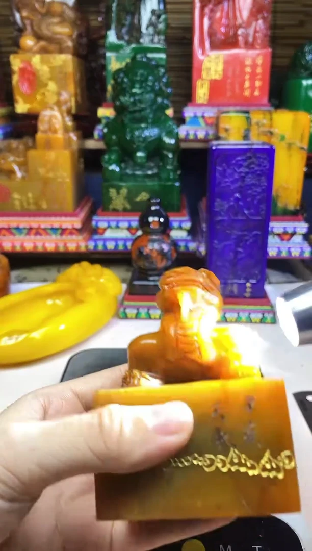 寿山石印石纯天然石料