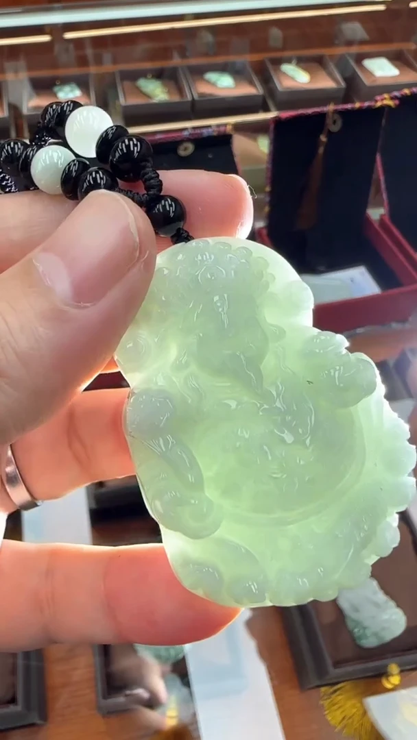 【闪购商品】翡翠挂件未镶嵌A货翡翠多样性财神