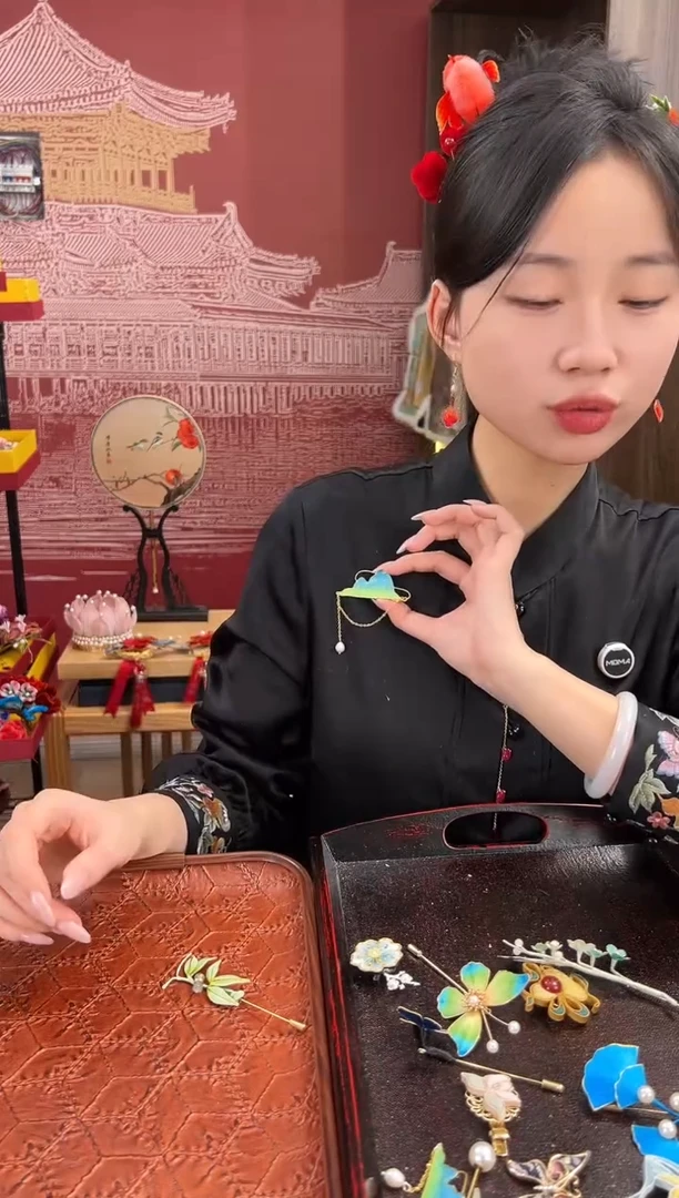 【闪购商品】刺绣苏绣世家非遗手工（胸针）