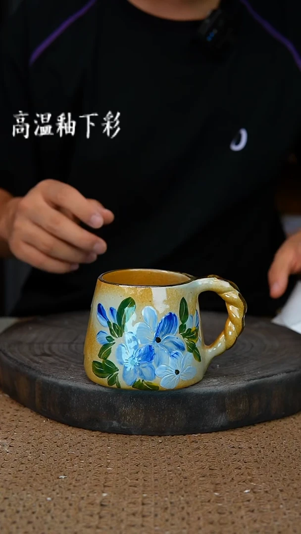 釉下彩62手工高温陶瓷