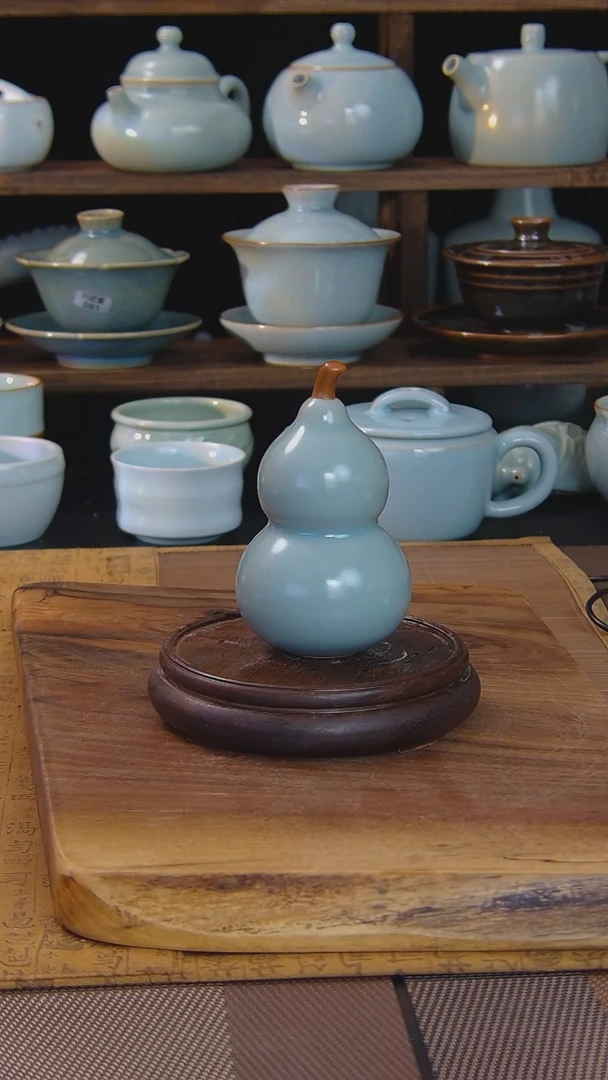 原矿原釉汝瓷福利杯