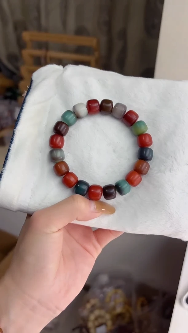 手串菩提根/象牙果沐m27圣诞节干磨桶珠10*12mm手串