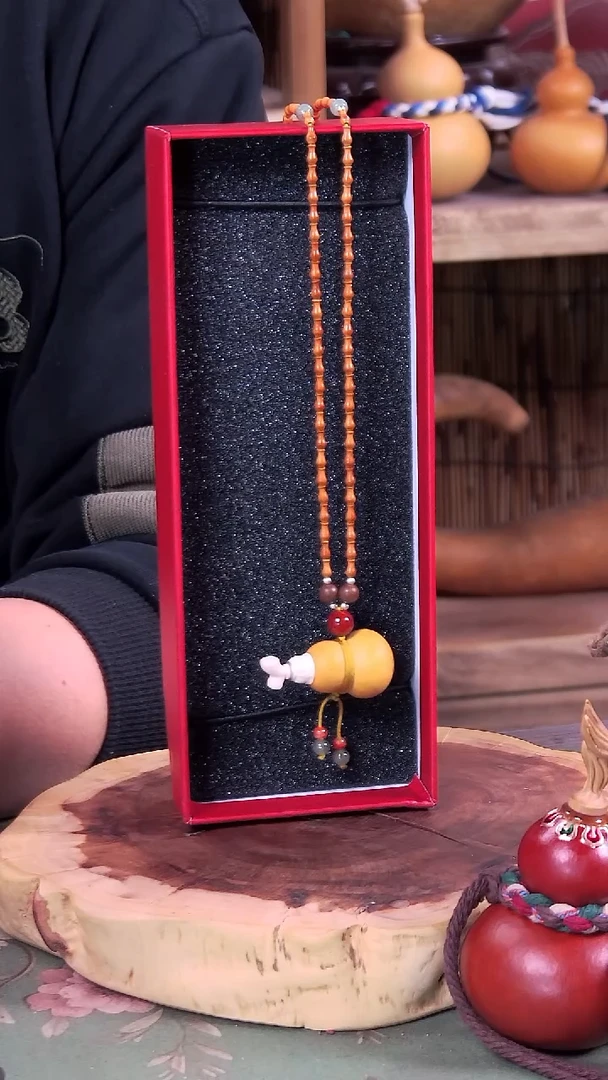 坏*古艺高师傅葫芦脖挂 编号59