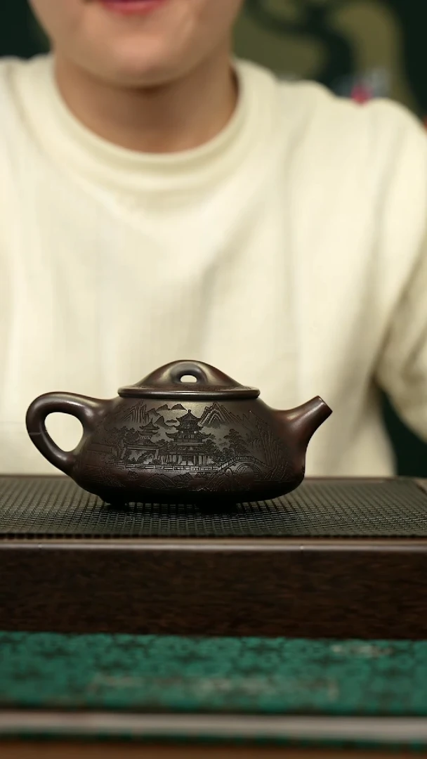 【闪购商品】紫砂茶壶宜兴原矿 手工 紫砂壶容量300CC