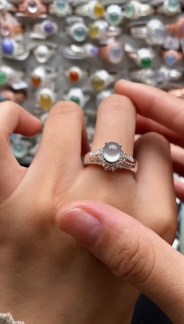 未镶嵌戒指翡翠666666+5