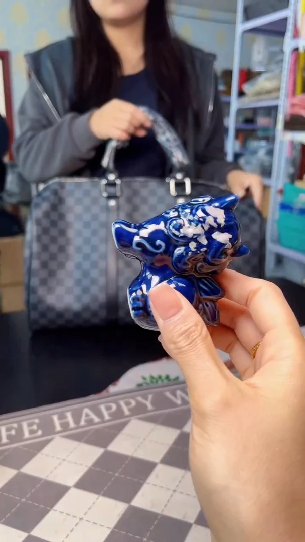 瓷片陶茶666文玩周边多人黑格