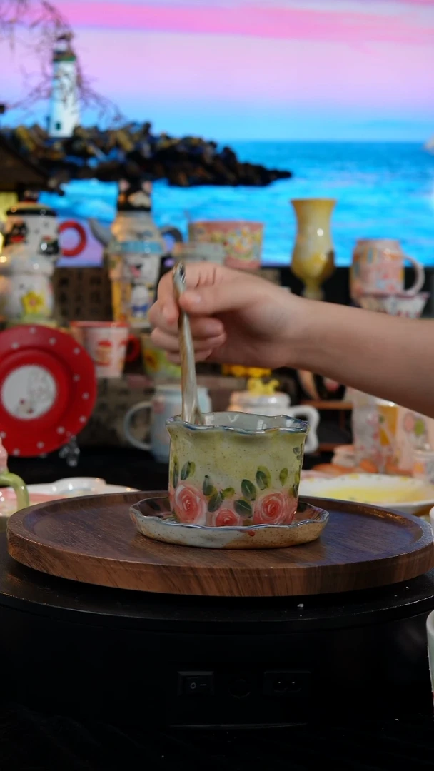 陶瓷便携款景德镇手工手绘陶瓷