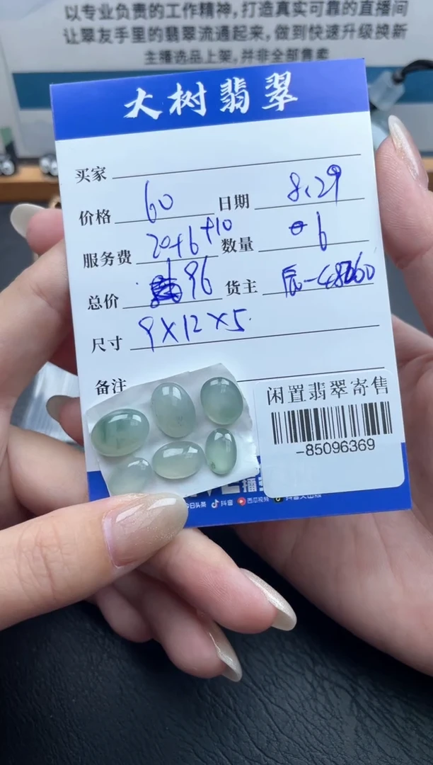 颈饰未镶嵌翡翠多人-85096369