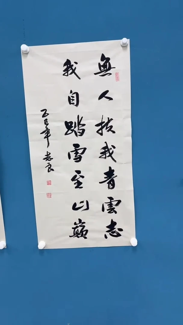国画9.25-XX-袁志良-宣纸-无人扶我青云志（不带国检）