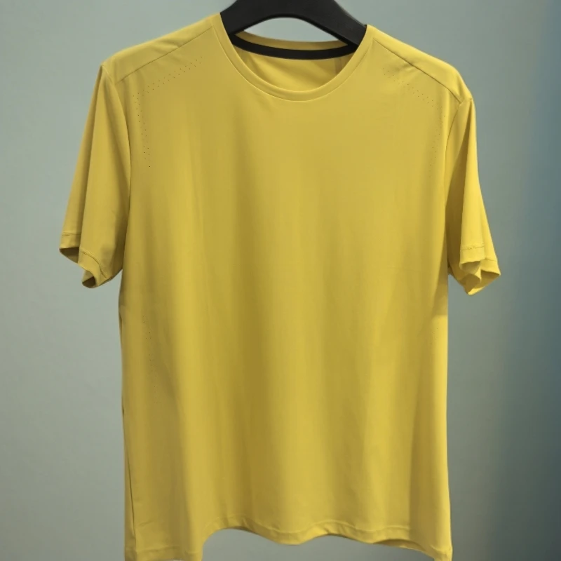 夏季男款运动休闲透气速干圆领短袖T恤衫