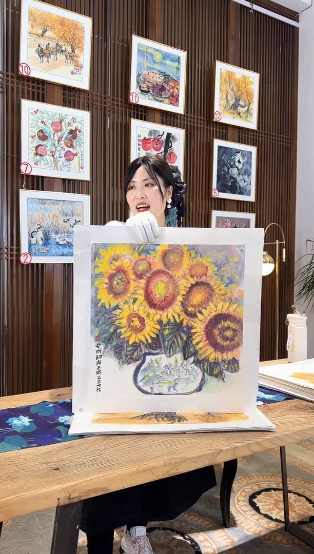 版画耿玉琨名章限量版画S