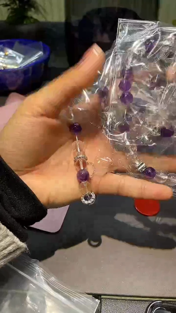 【闪购商品】水晶手链合金开播浮力048