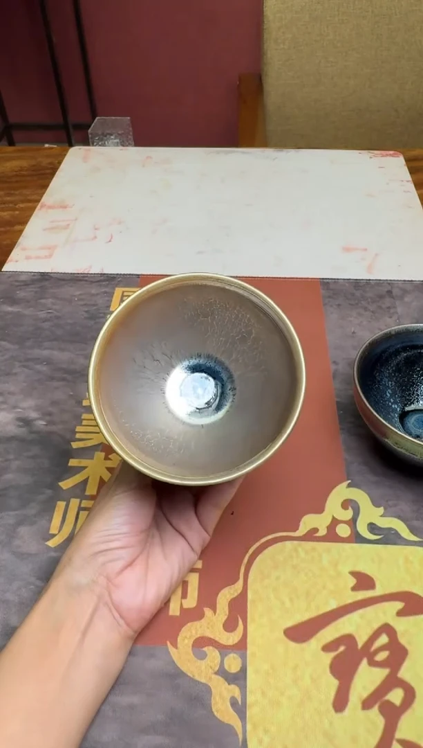 茶盏黄宝庆柴烧盏117