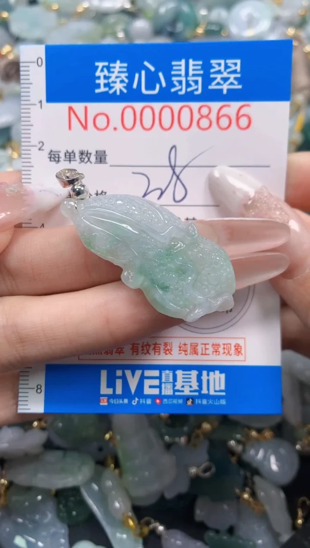 吊坠(不含链)未镶嵌翡翠866