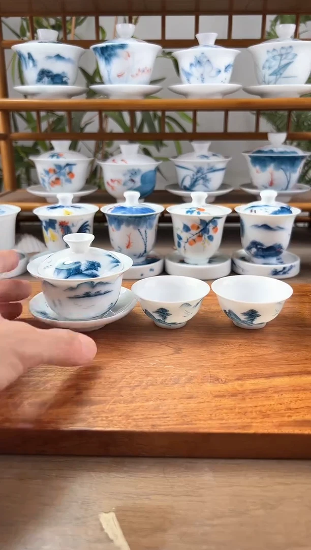 微瑕寒江独钓80ml三才+小玉兰杯2个
