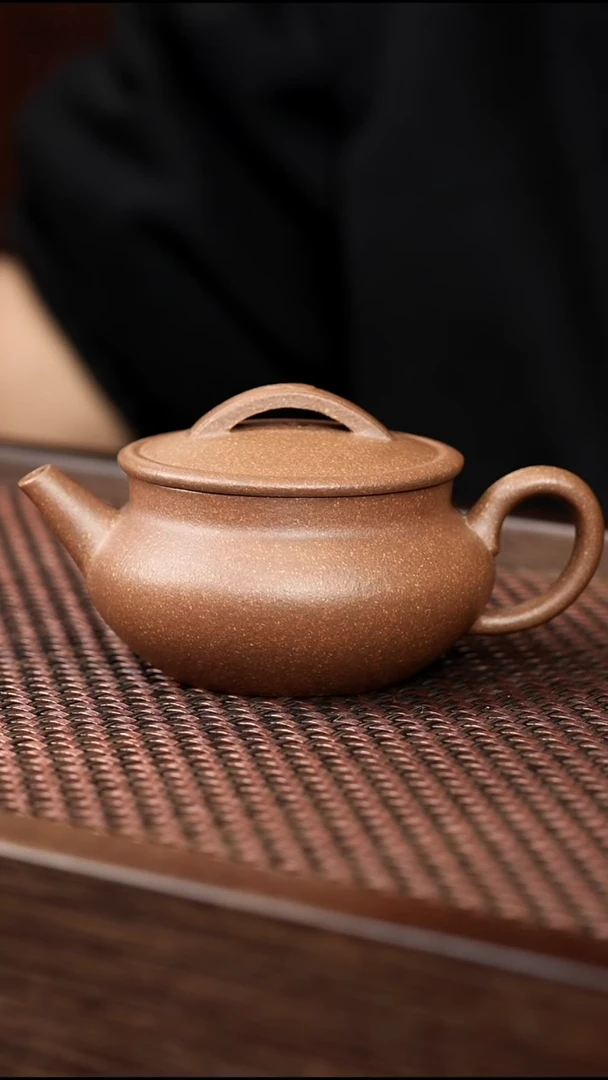 茶壶紫砂青降坡 静心汉瓦