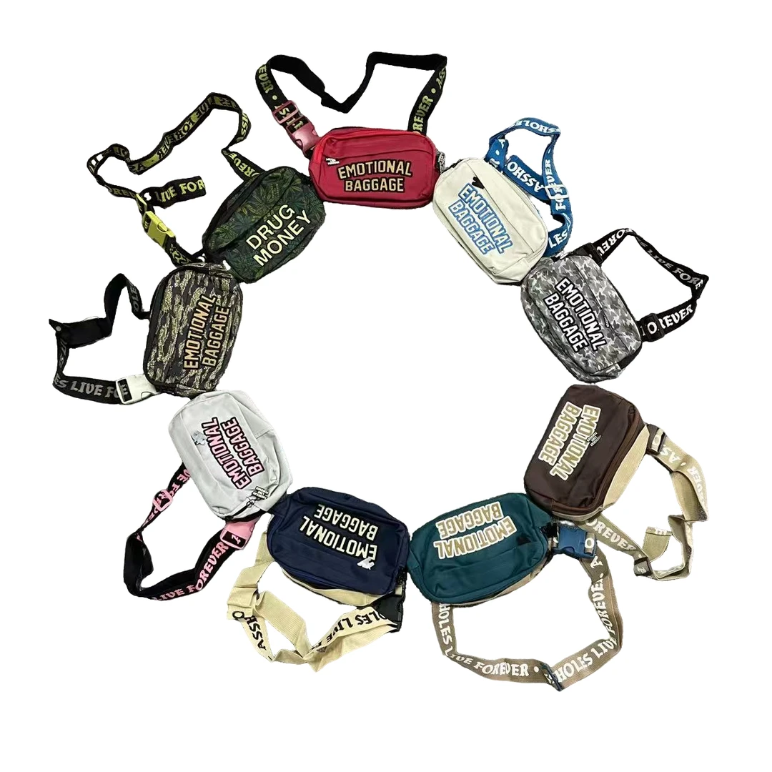 ASSHOLES-北美高街潮牌个性时尚百搭胸包