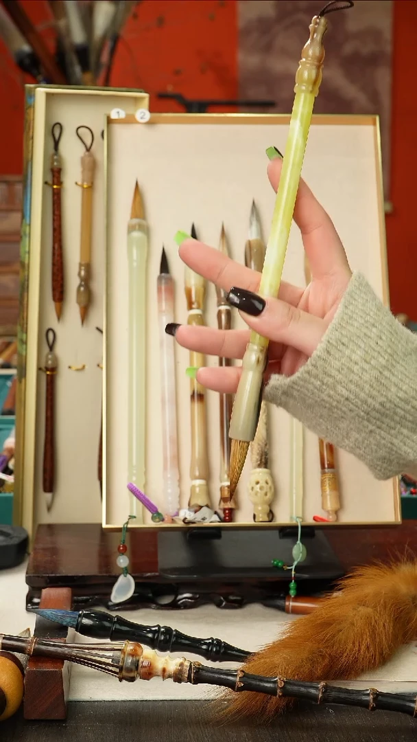 孤品高货毛笔链接