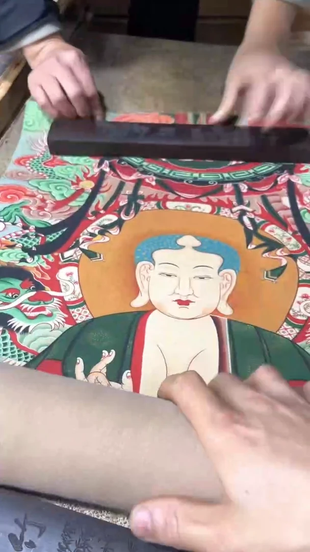 卷轴画玖忆唐卡TK111