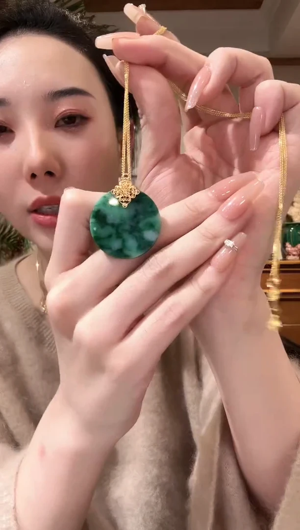 【闪购商品】翡翠颈饰未镶嵌国风